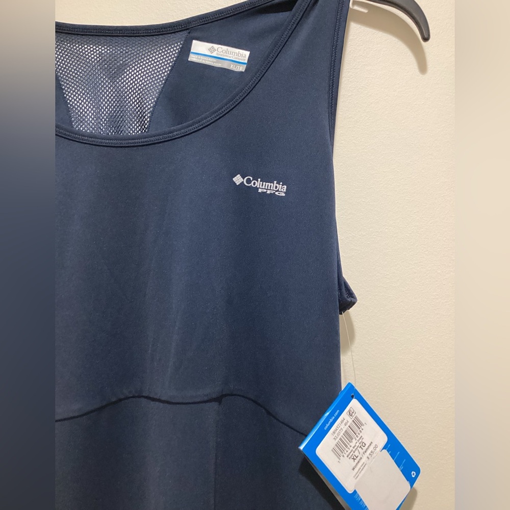 Columbia PFG Navy Blue Sleeveless Dress. Sz:XL - Picture 6 of 6